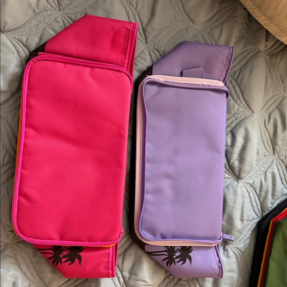 Pink and Lavender Trader Joe’s Lunch Bags NWT